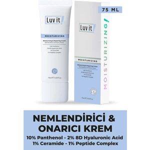 Luv it! Nemlendirici Onarıcı Krem 75 ml Cilt Bariyerini Güçlendirir ve Elastikiyeti Artırır