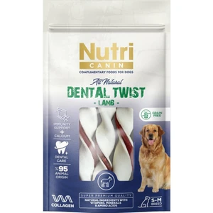 Nutri Canin Dental Twist Kuzulu Diş Sağlığı Köpek Ödülü 80 gr