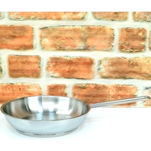 Kapsül Tabanlı Çelik Tava - Yumurta Tavası - Kızartma Tavası- Metal Saplı - 22 cm