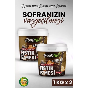 Bitter Çikolatalı Fıstık Ezmesi 2'li Bitter Çikolatalı Fıstık Ezmesi 2 kg