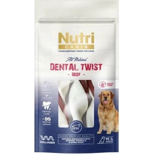 Nutri Canin Dental Twist Biftekli Diş Sağlığı Köpek Ödülü 120 gr