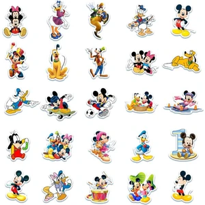 Mavi Mickey Mouse Miki Fare Laptop Notebook Tablet Sticker Seti