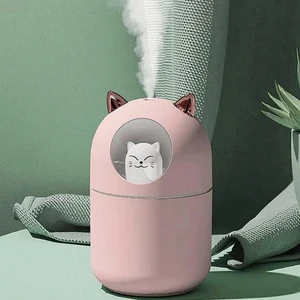 Sweet Cat Sevimli Kedi Gece Lambalı H2O Oda Kokusu Nemlendirici