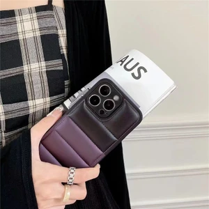 Forestl Digital Apple iPhone14 Pro Max Telefon Kılıfı Pu Deri Kaplamalı Tpu Ekleme Renk Küfürü Ceket Kabuk-Moral (Yurt Dışından)