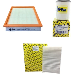 Fiat Albea 1.2-1.6 8V-16V Benzinli Filtre Bakım Seti 2002-SONRASI [3LÜ-OTODEPOSUSET4141B]