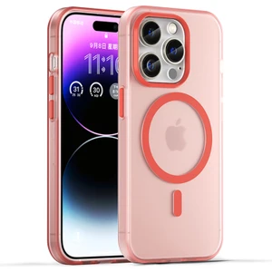 Forestl Digital Apple iPhone 14 Pro Havori Mat Telefon Kılıfı Tpu+Pc Kıç Karşıtı Kapak Kırmızısı (Yurt Dışından)