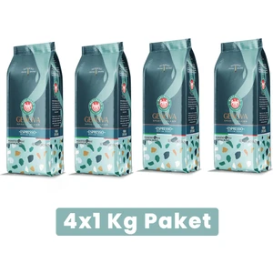 Espresso Genova Blend (ÇEKİRDEK VEYA ÖĞÜTÜLMÜŞ) Kahve 4X1 Kg Paket