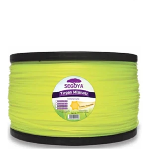 Motorlu Tırpan Misinası Çim Biçme  Ot Biçme Misinası  (Tırpan Ipi) Altıgen ( 2,7 Mm) 10 kg 1200 mt