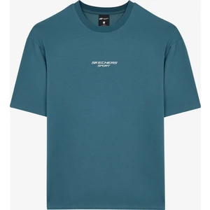 Graphic T-Shirt M Short Sleeve Erkek Petrol Tshirt S231094-405