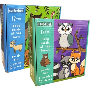 Ikili Baby Puzzle Seti (2 Kutu)