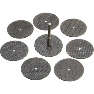 GF08 Gravür Spiral Mini Taşlama Flex Kesme Disk 9 Parça