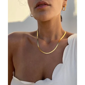 GEN TAKI Italyan Zinciri Çelik Kolye