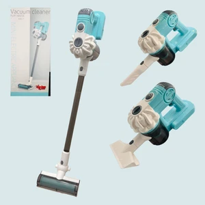 Oyuncak Süpürge Dikey Süpürge Seti 3 Başlıklı Pilli Dyson Süpürgem