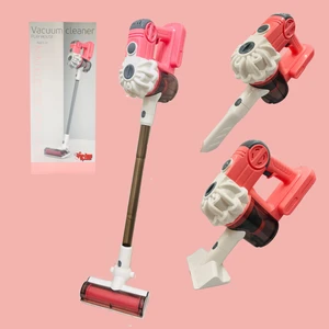 Oyuncak Süpürge Dikey Süpürge Seti 3 Başlıklı Pilli Dyson Süpürgem