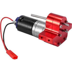 Sant Kuee Metal 370 Motor Şanzıman C14 C24 B24 B36 Mn D90 D99 MN99S Rc Araba Yükseltme Parçaları, Kırmızı (Yurt Dışından)