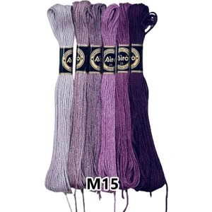 Muline Etamin Koton Nakış Ipi Ipliği 6 Adetli Set