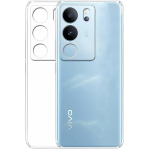 Case World Caseworldtr Caseworld Vivo V29 5g Kapak Kamera Korumalı Süper Silikon Şeffaf Kılıf