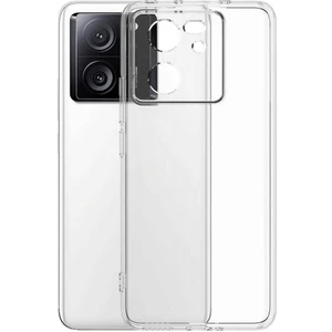 Case World Caseworldtr Caseworld Xiaomi Mi 13T Pro Kapak Kamera Korumalı Süper Silikon Şeffaf Kılıf