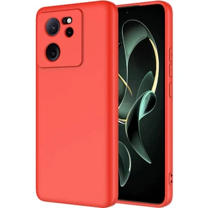 Heptek İletişim Xiaomi Mi 13T Kılıf Kadife Iç Yüzey Yumuşak Dokulu Kamera Korumalı Kapak (Mara)