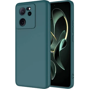 Heptek İletişim Xiaomi Mi 13T Kılıf Kadife Iç Yüzey Yumuşak Dokulu Kamera Korumalı Kapak (Mara)