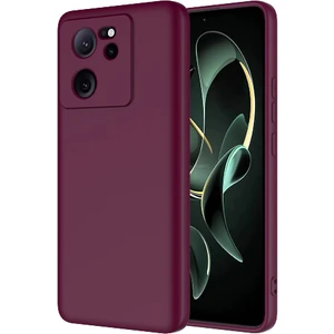 Heptek İletişim Xiaomi Mi 13T Kılıf Kadife Iç Yüzey Yumuşak Dokulu Kamera Korumalı Kapak (Mara)