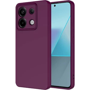 Heptek İletişim Xiaomi Redmi Note 13 Pro 5g Kılıf Kadife Iç Yüzey Yumuşak Dokulu Kamera Korumalı Kapak (Mara)