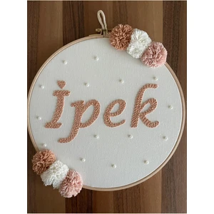 Punch Passion 30CM- Bebek Kapı Süsü/ Hastane Odası Kapı Süsü/isimli Kapı Süsü, Isimli Duvar Panosu, Punch