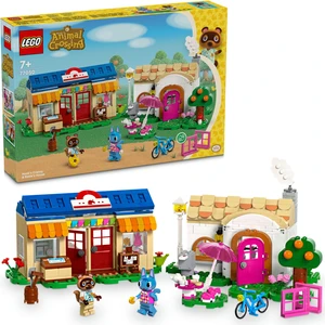 LEGO® Animal Crossing™ Nook's Cranny ve Rosie Evi 77050 - 7 Yaş & Üzeri Çocuklar için Yaratıcı Oyuncak Yapım Seti (535 Parça)