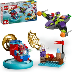 4+ Spidey Green Goblin’e Karşı 10793 - 4 Yaş ve Üzeri Çocuklar için Marvel Örümcek Adam ve Green Goblin Minifigürleri İçeren Yaratıcı Oyuncak Yapım Seti (84 Parça)