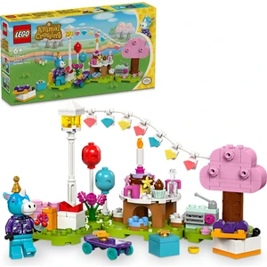 LEGO® Animal Crossing™ Julian Doğum Gününü Kutluyor 77046 - 6 Yaş & Üzeri Çocuklar için Yaratıcı Oyuncak Yapım Seti (170 Parça)