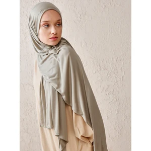 Likralı Penye Viskon Şal 70x180cm - Nefti