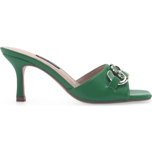 Nine West Daplen 3fx Yeşil Kadın Topuklu Terlik