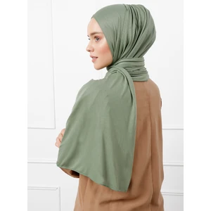 Likralı Penye Viskon Şal 70x180cm - Çağla - ŞALESS