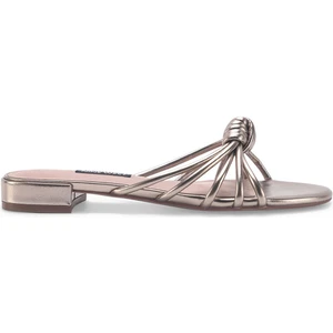 Nine West SEANEY 3FX Altın Kadın Düz Terlik