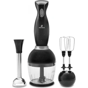 Pro-Midi Plus 3'lü Blender Set Shiny Black 1000W