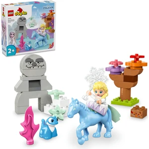 LEGO® DUPLO® │ Disney Elsa ve Bruni Büyülü Ormanda 10418 - 2 Yaş & Üzeri Çocuklar için Eğitici Oyuncak Yapım Seti (31 Parça)