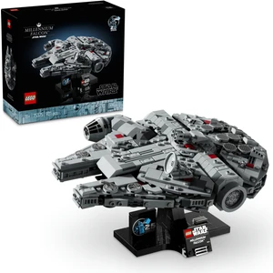 LEGO® Star Wars™ Millennium Falcon™ 75375 - Yetişkinler için Koleksiyonluk ve Dekoratif Model Yapım Seti (921 Parça)
