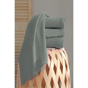 Mira Home 4 Lü El Yüz Havlu Takımı Pamuklu Desensiz Düz Renk Havlu Seti 50X90 cm