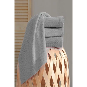 Mira Home 4 Lü El Yüz Havlu Takımı Pamuklu Desensiz Düz Renk Havlu Seti 50X90 cm