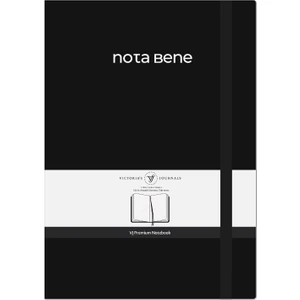 Victoria's Journals Nota Bene Premium Sert Kapak Defter 21 x 29 cm Çizgili