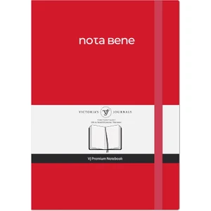 Victoria's Journals Nota Bene Premium Sert Kapak Defter 14 8 x 21 cm Çizgili