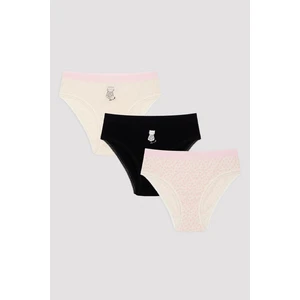 Kız Çocuk Leo Pointel 3'lü Slip Külot
