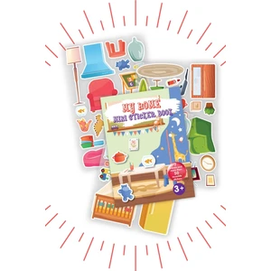 Mini Sticker Book My Home Tekrar Kullanılabilir Sticker Kitap BON8764
