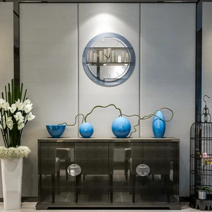 Camex Store Camex Modern Tasarım Roma Rakamlı Duvar Saati Gri