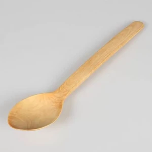 29 cm Uzun Tahta Kaşık Yemek Kaşığı