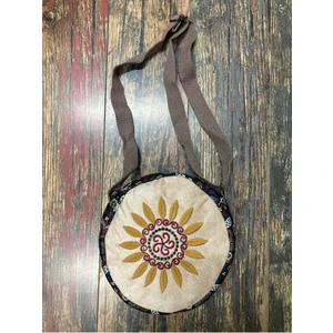 Street Bag Şinok Etnik Otantik Bohem Desenli Çiçek Nakışlı Omuz Çantası