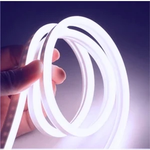 Sakin Enerji Neon Şerit LED 220 Volt Esnek Silikonlu Aydınlatma + Fiş Dahil