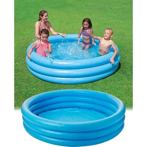 Kristal Mavi Şişme Çocuk Havuzu Intex 168X38 cm Ih 58446