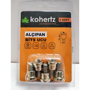 Alçıpan Bits Uç (Şapkalı) (5'li 1 Paket)