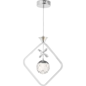 Eray Aydınlatma 2550-1 Krom LED Avize(Beyaz Işık -Sarı Işık - Gün Işığı)